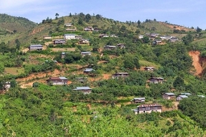 Palaung village in Shan State